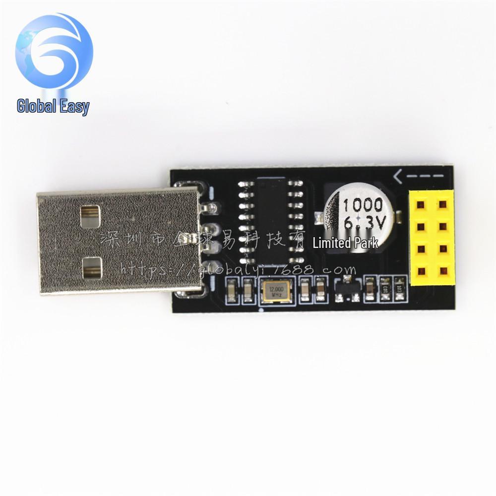 USB to ESP8266 WiFi Module Adapter Board for Wireless Communication and Development