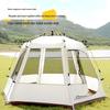 Chuangjingpin Portable Hexagonal Double-Layer Camping Tent