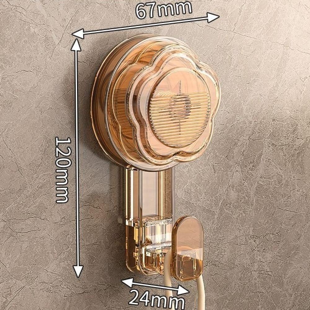 Punch-Free Traceless Sucker Hook Moisture-proof Robe Hook Rotating Suction Cup Hook  Bathroom