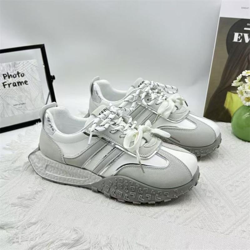 

High-value lightweight non-slip women s shoes autumn new fashionable versatile breathable casual dad shoes 40 слоновая кость