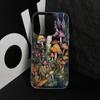 Fashionable Mushroom Pattern Design Phone Case Suitable for iPhone 17 16 15 14 13 12 11 Pro/Max/Plus Shockproof and Anti Drop