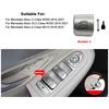 2059056800 2059056811 for Mercedes Benz W205 W253 W213 W222 C E Class GLC 4 Door Saloon Power Driver Door Window Switch Repair Button with Spring