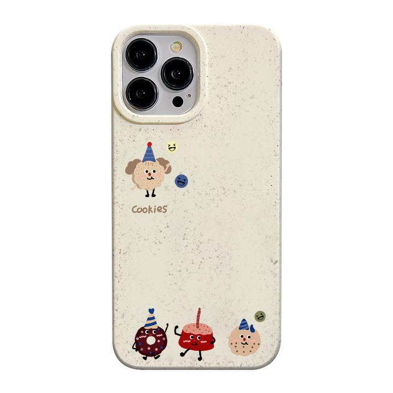 

Biscuit Man for IPhone17 Mobile Phone Case for Apple 16/15/14/13pro Wheat Anti-fall Xsma For Apple 7/For Apple 8