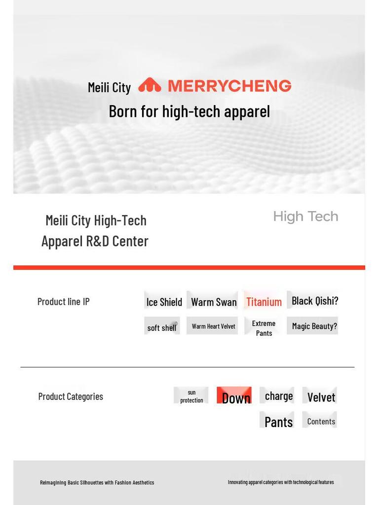 Meilicheng Women's Extreme Cold Mid-Length Goose Down Jacket M561WYR002