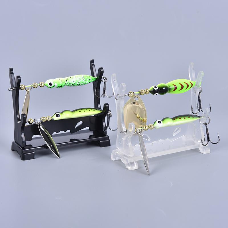 Fishing Lure Showing Stand Acrylic Bait Lure Crankbait Show Shelf Display Holder