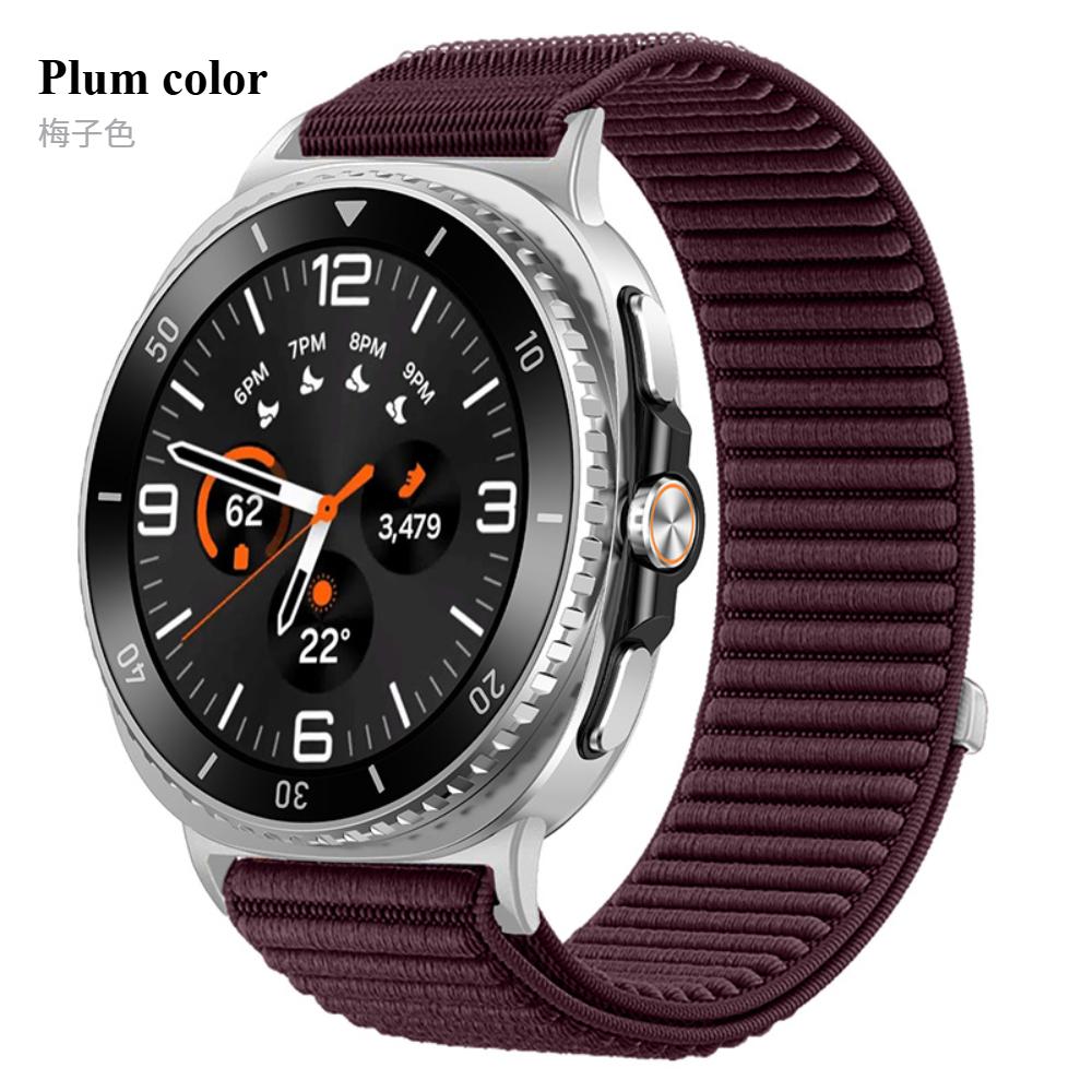 Nylonarmband für Samsung Galaxy Watch 8 Classic 46mm Verstellbares Ersatzarmband für Galaxy Watch 8 44mm/40mm Band Zubehör