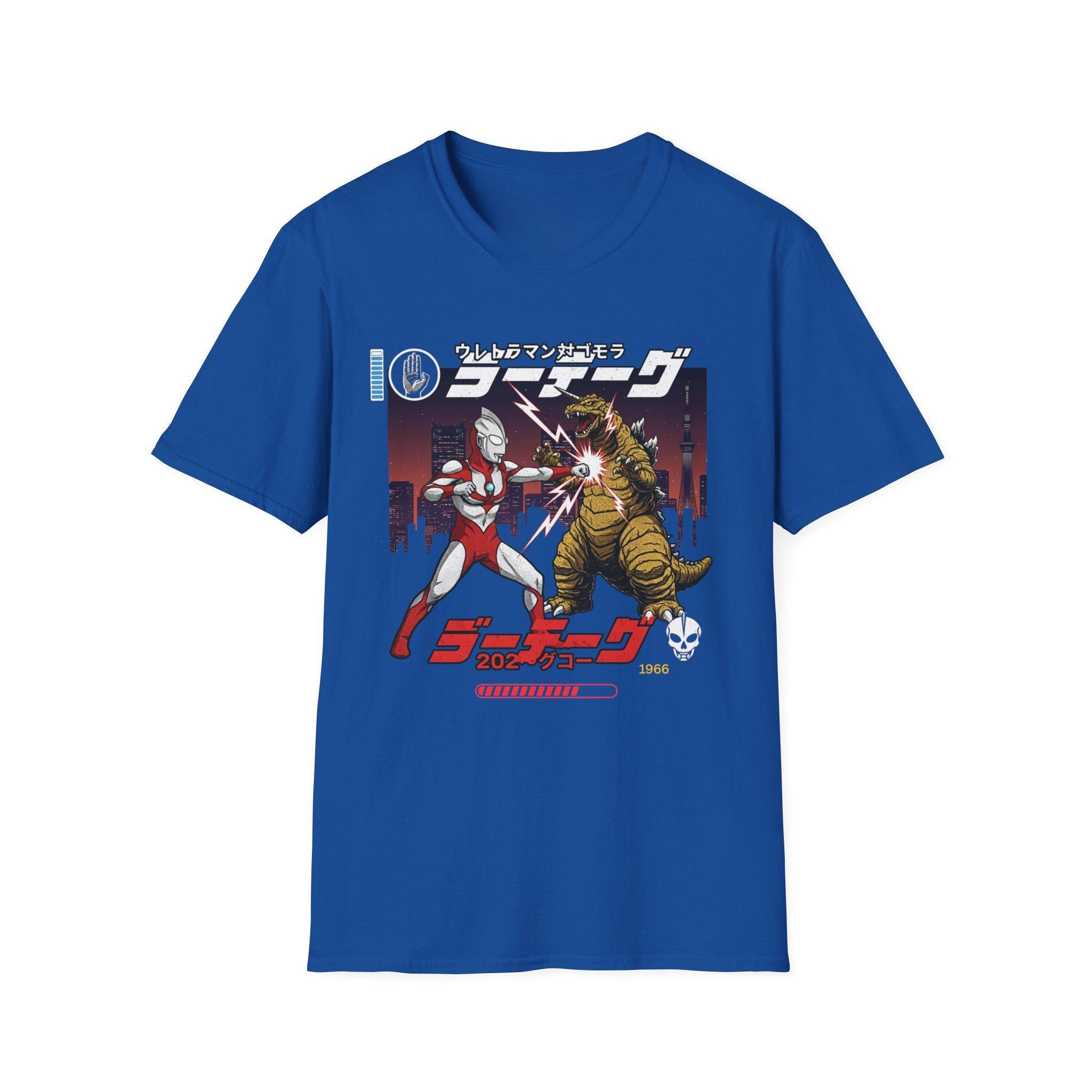 UltraUnisex vs Monsters unisex graphic Tshirt retro superhero anime fun casual streetwear Tshirt anime figure S