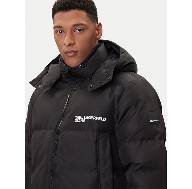 Winter Jacket Karl Lagerfeld Jeans A3M15033, Black, Standard Fit