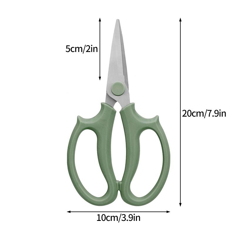 Gardening Scissors Florists Professional Flower Arranging Shears Multifunctional Household Pointed Scissors Plant Pruning Tools
