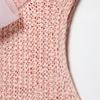 2025 Spring/Summer Women's Sleeveless Knitted Top with Transparent Yarn Bow Decoration