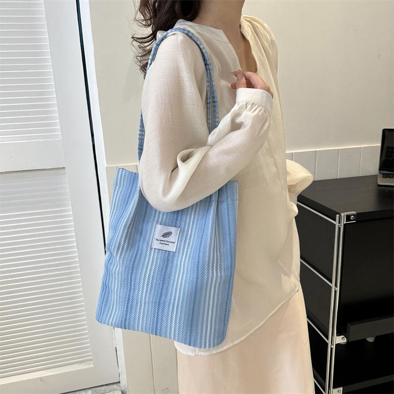 Tote bag women's shoulder bag women's bag large-capacity bag 2025 new Korean version trendy student versatile tote bag