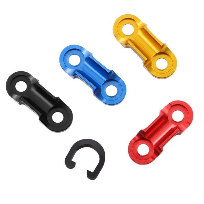 Bike Brake Shifts Cable Base Buckle Clip Part Cable Guide Bike Cable Clip Bicycles Aluminium Alloy Bike Cable Guide Hook