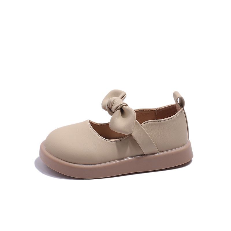 Girls' Bowknot Princess Style Shoes Soft-Sole Casual for Girls & Toddlers Elegant Youth Shoes Cute Girls Comfortable Shoes