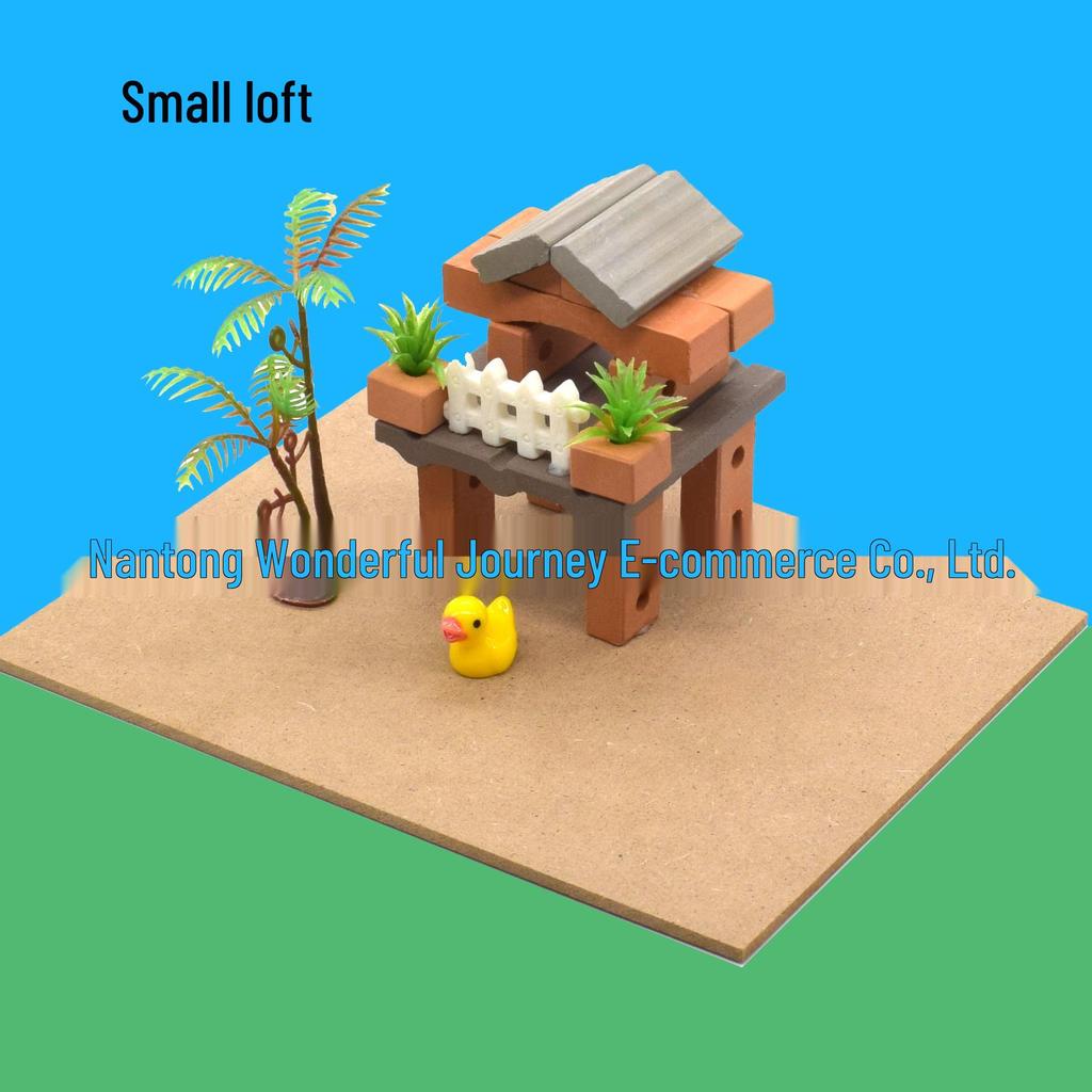 Little Bricklayer DIY Cement House Building Blocks - Educational Toy for Children