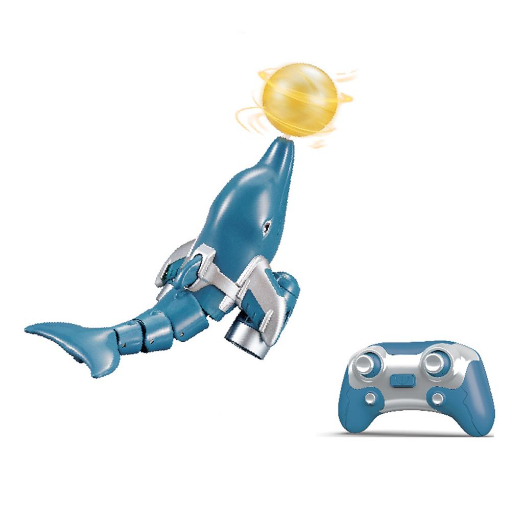 Remote Control Dolphin Boat Toy for Adult 2.4G Fast Boat for Lake Pool Kids Adult Electronic Gift Waterproof Animal Toy