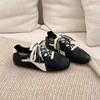 College Style Color Matching Versatile Moral Training Shoes Women's Autumn 2025 New Soft-soled Sports and Leisure Forrest Gump Shoes Ins Tide