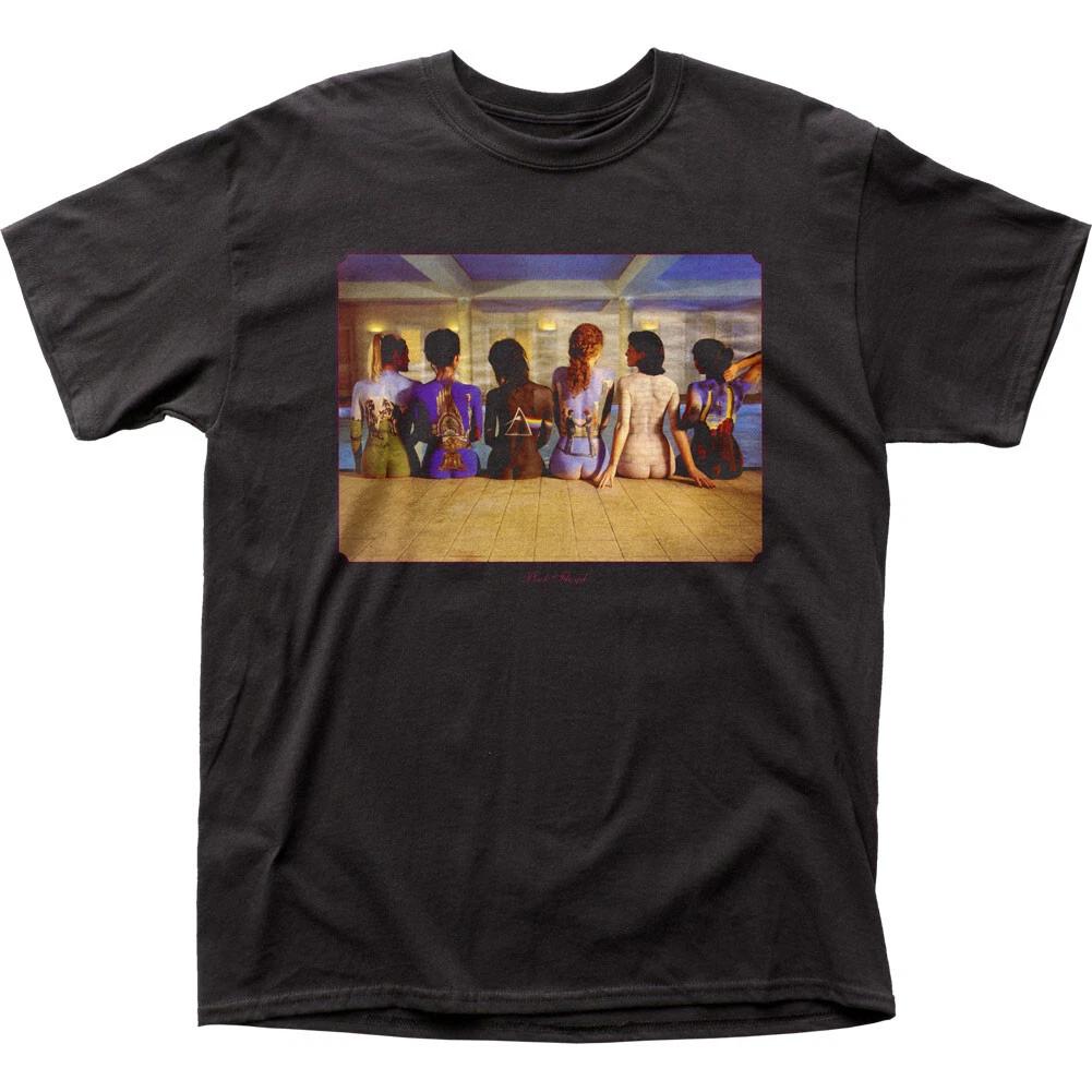 Pink Floyd Back Catalogue T Shirt Mens Rock and Roll Classic Band Tee New Black