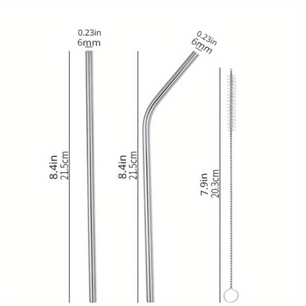 1Set Portable Travel Reusable Flatware Silverware, Stainless Steel Travel Flatware