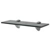 Glass Wall Shelf 30x20 Cm 8 Mm - VIDAXL - Bathroom - Contemporary - Design