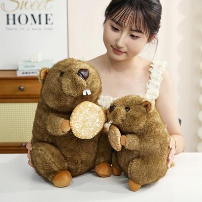 Schreiendes Murmeltier-Plüschtier: Niedliche Maus-Kissenpuppe als Geburtstagsgeschenk für Mädchen