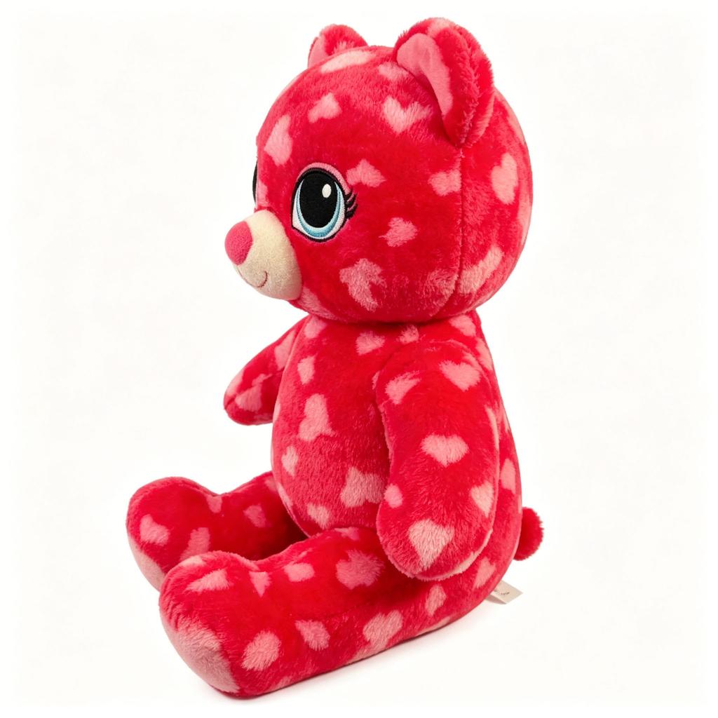 Peluche Orsetto Cuore di San Valentino - Cuore Rosso Regalo Romantico per Coppie