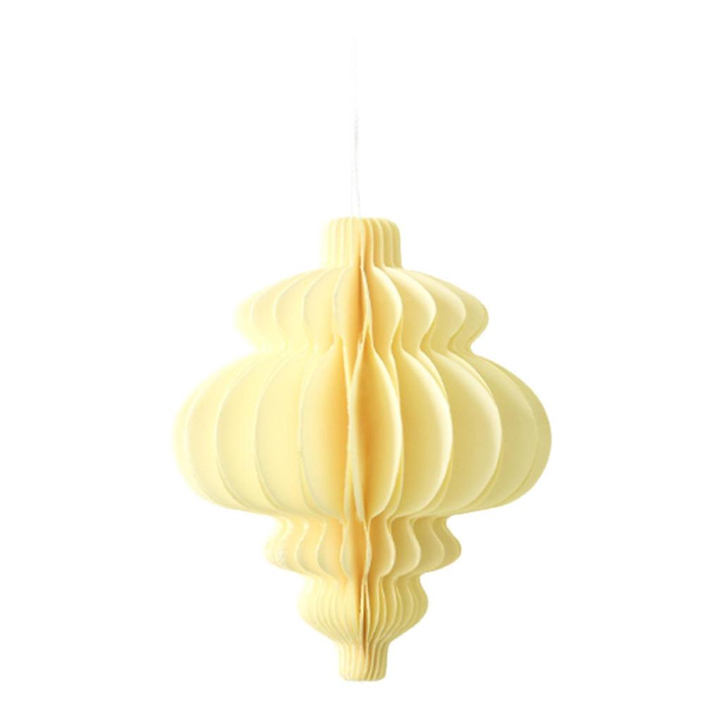 New Year Honeycomb Pendant Reusable Decorative Christmas Honeycomb Ornament for Outside Indoor Festive Porch Celebration