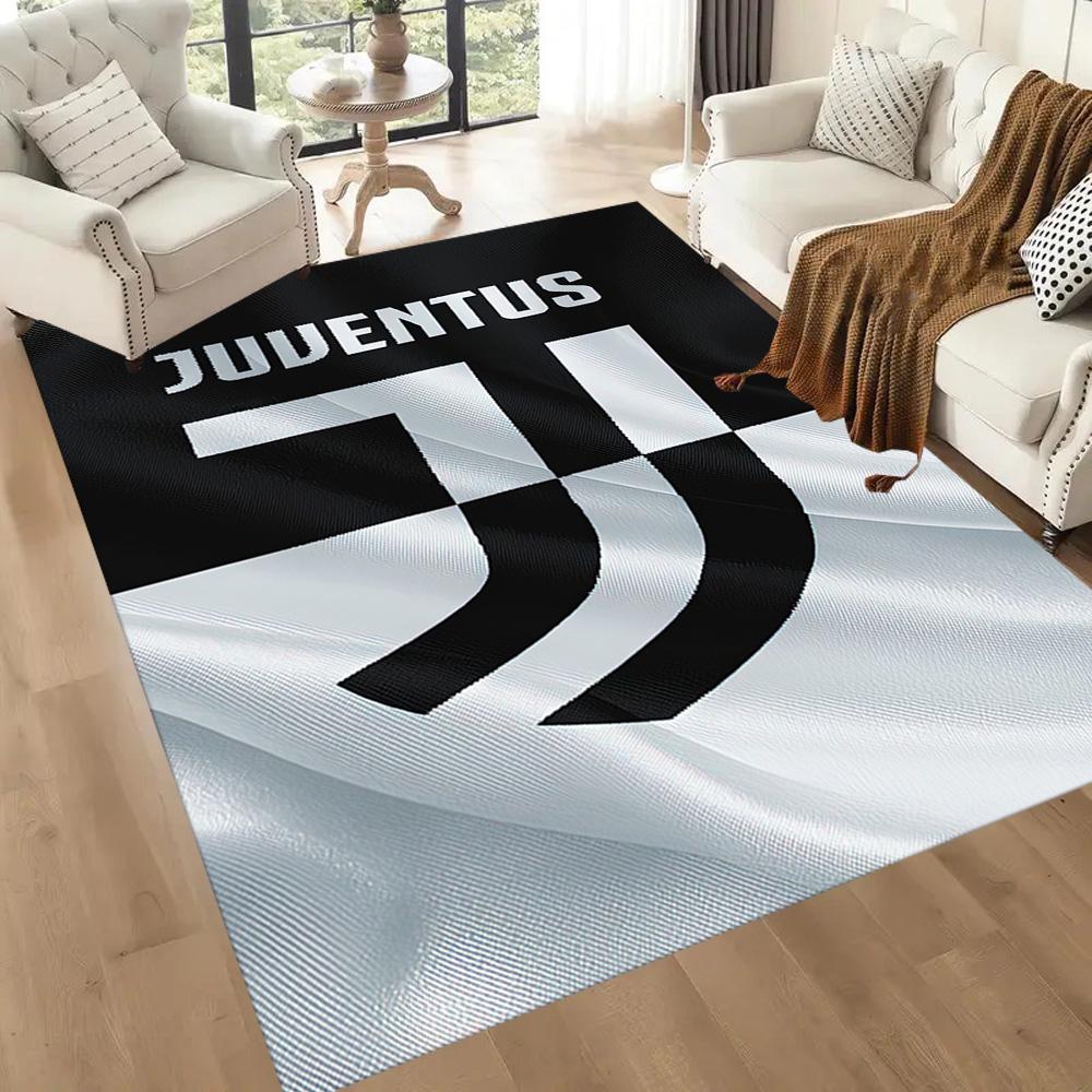 Juventus Area Rug Perfect For Balcony Playrooms Bedrooms Entryway Antislip Rug Office Home Decor Wedding Party Gift