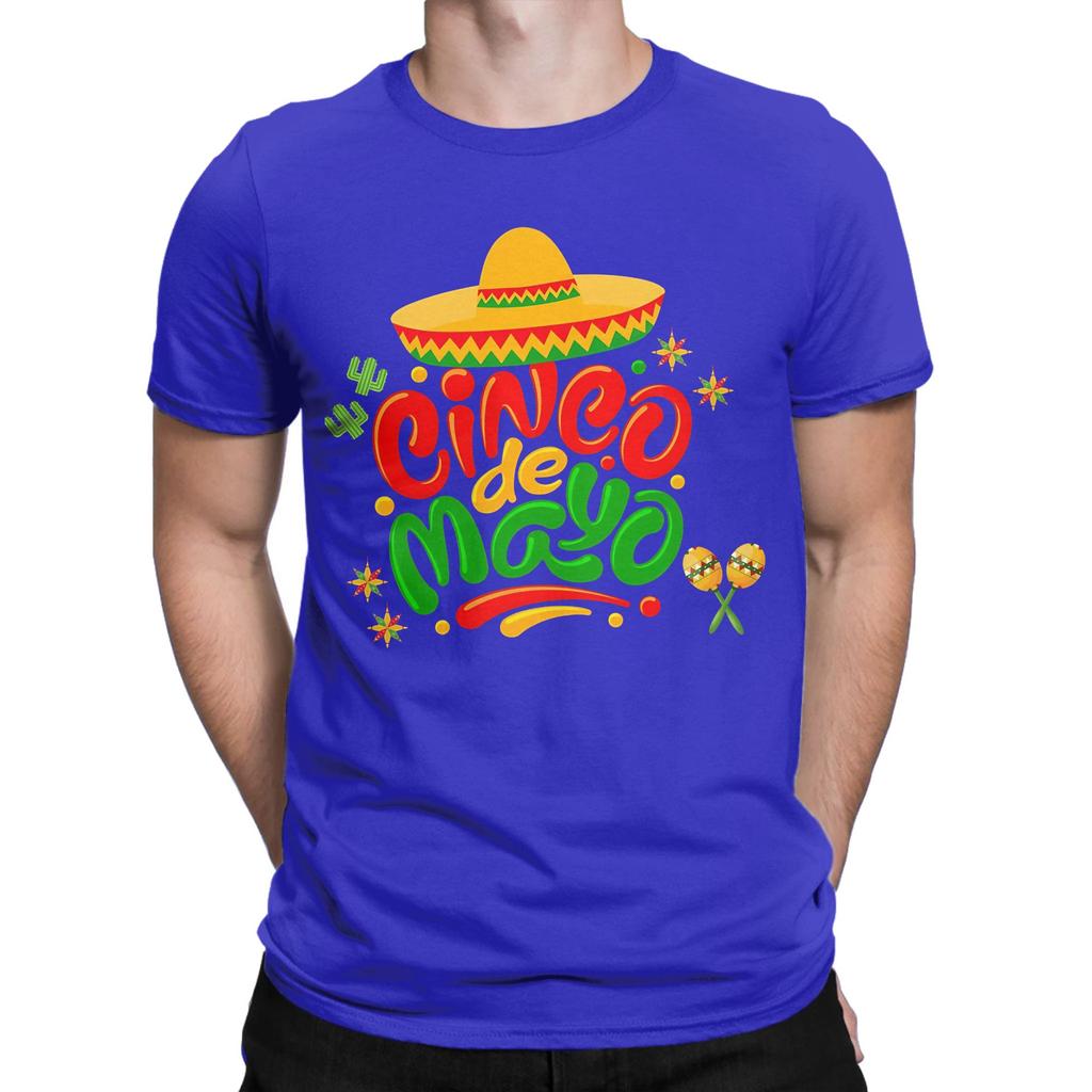 Enjoy The Cinco De Mayo Tshirt For Unisex Vintage Cotton Tee Shirt Crewneck Short Sleeve T Shirt Big Size Clothing