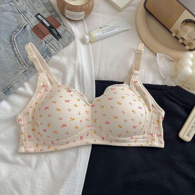 Summer Thin Bras Push Up Bras Cute Girls Sweat Lingerie Women Fashion Underwear Lady Brassiere