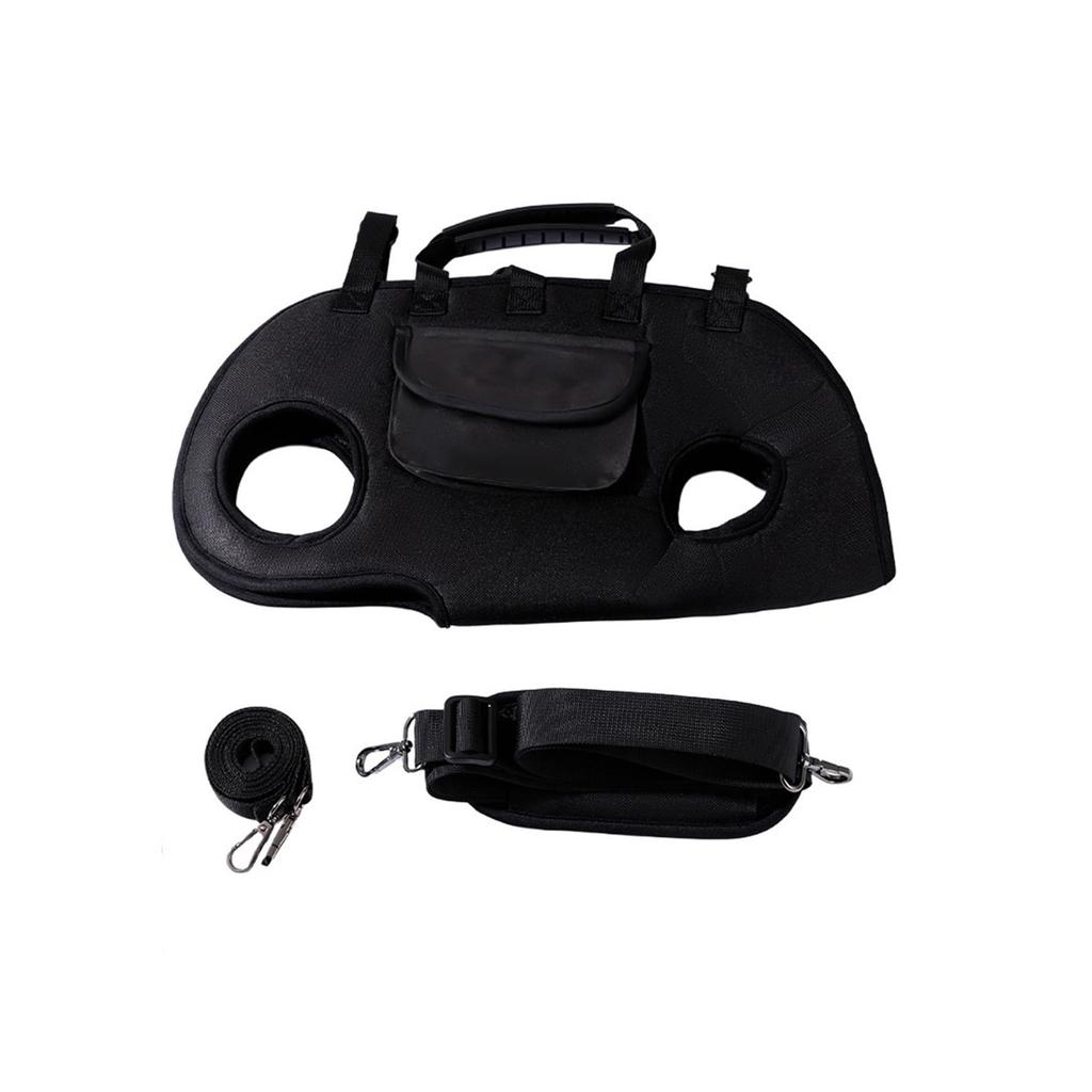 Honden Reisrugzak met Riembevestiging, Ademend, Draagbaar, Schouder- en Crossbodyband voor Wandelen en Hiken