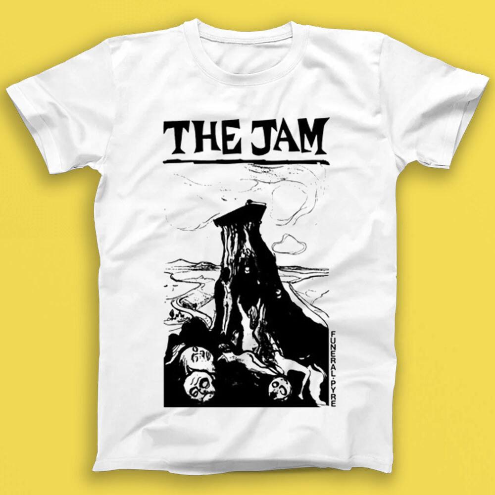 

The Jam Funeral Pyre Punk Rock Music Gift T Shirt 2042 4XL