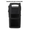 Soft Silicone Two Way Radio Holster Case Protection for Baofeng UV82 Walkie Talkies(black)