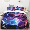 Duvet Cover Anime Demon Slayer Duvet Cover Comforter Bed Linen Single Twin Full Queen Size Kids Girl Boys Gift  Queen/King Soft