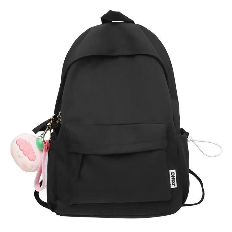 Schoolbag Schoolbag Ins Niche Simple and Versatile Middle School Student Girl Backpack High School Student Small Fresh Backpack Woman