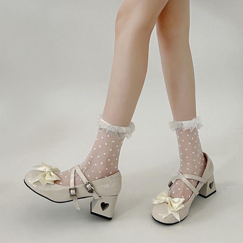 French round head heightening pink small fragrant Mary Jane small leather shoes women's summer 2025 new with skirt single shoes