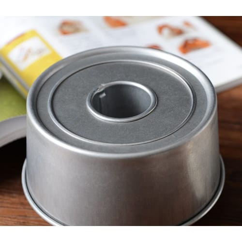 Tiger Crown Ulster Safety Chiffon Cake Pan with Removable Bottom, 10cm, No. 1274, Steel Aluminum Plated (Ulster), Made in Japan, WSH07274