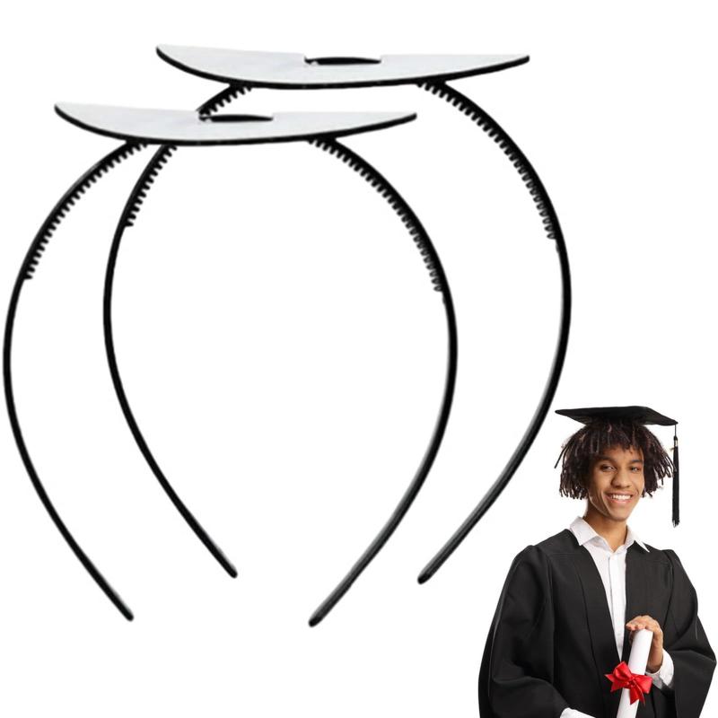 Non-Slip Graduation Cap Headband Elastic Durable Student Hair Accessories Perfect For Birthday And Graduation Party