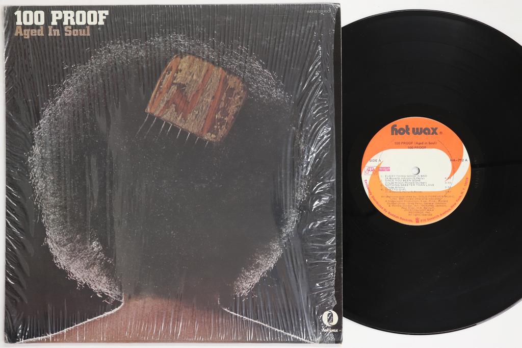 LP Record 100 PROOF AGED IN SOUL 100 Proof HA712 HOT WAX 1972 US SoulFunk Used