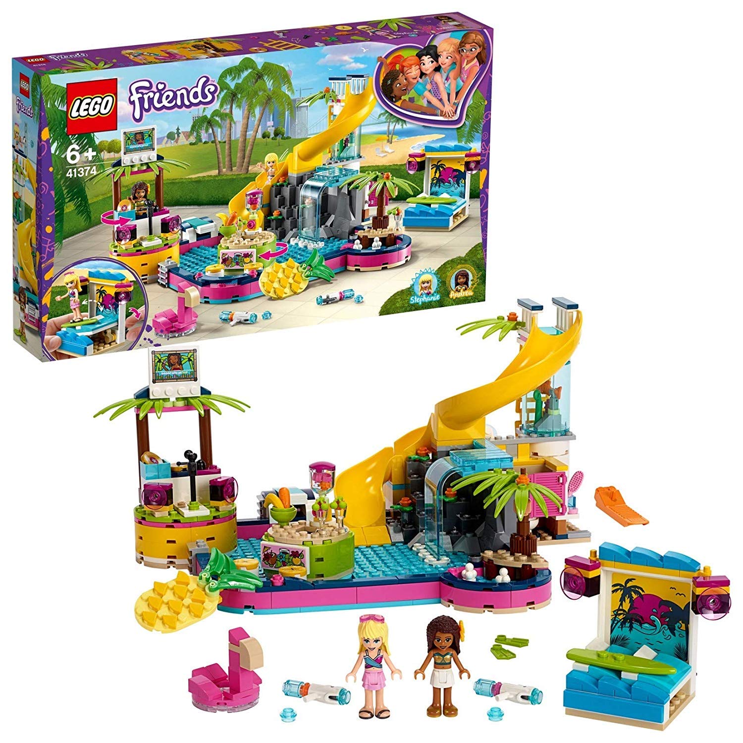 

LEGO Friends Вечеринка у бассейна 41374 Конструктор Игрушка для девочек