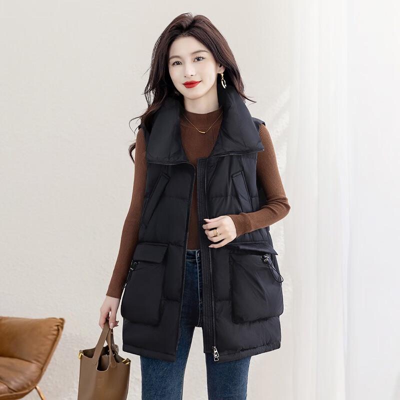 Sybill She Women's 90% Duck Down Lapel Vest