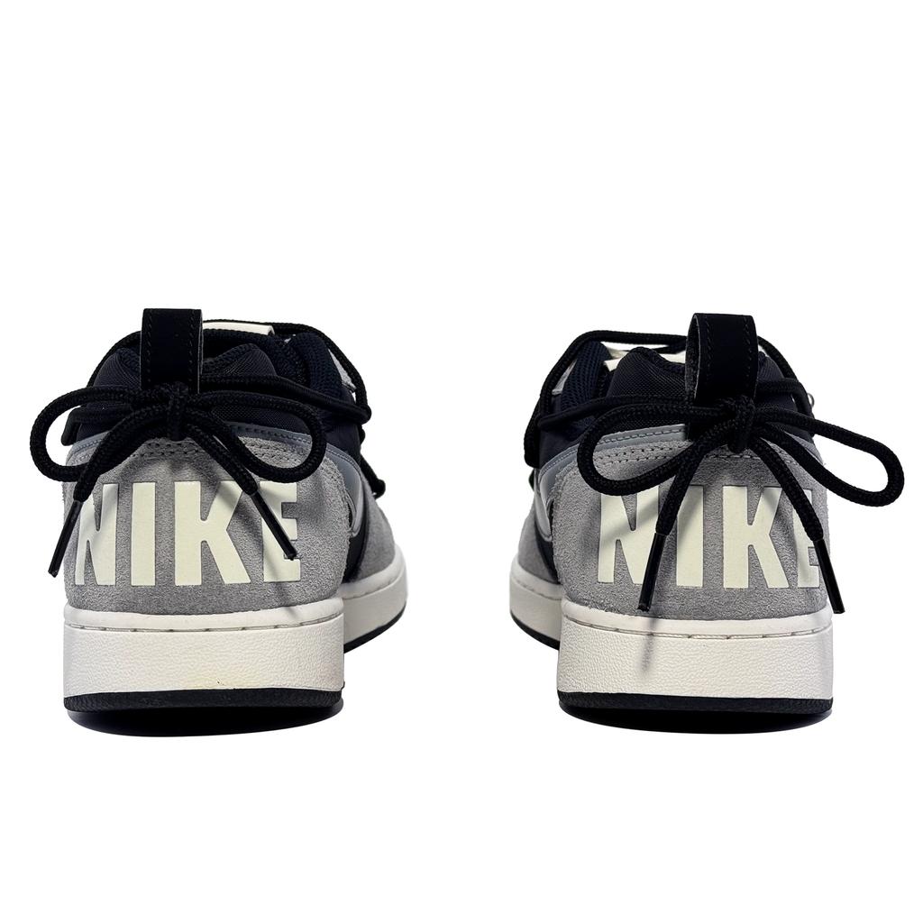 Nike Court Borough Low Top Skateboard Shoes Unisex Black Gray 844881-005(Team567-)