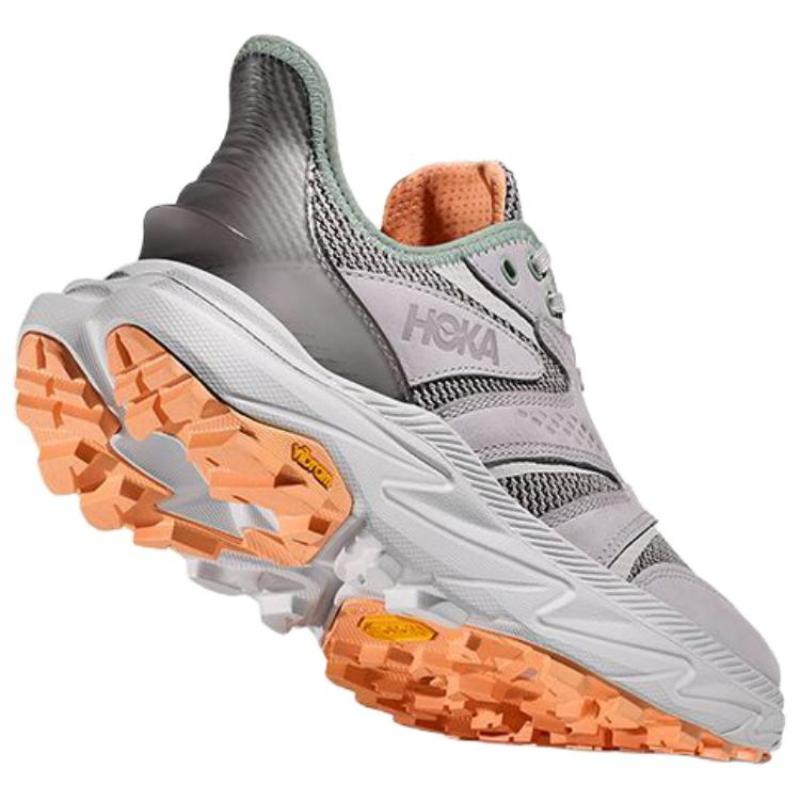 HOKA ONE ONE Anacapa 2 Breathable Low top Hiking Shoes Women's Gray Sneakers 1155193-ACG