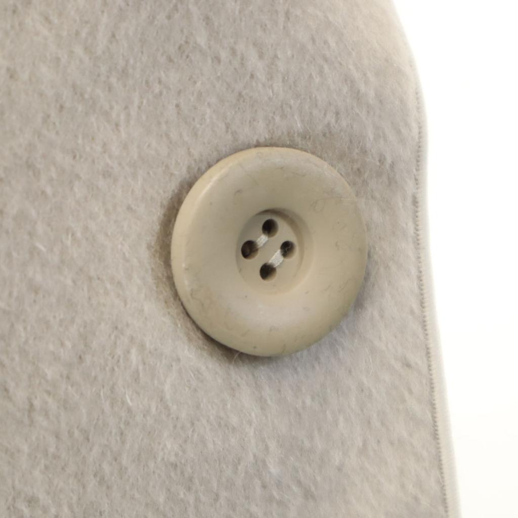 Maglia Plus Side button wool cape coat F beige Women Used