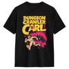 Vintage DUNGEON CRAWLER CARL Póló Férfi Kerek Nyakú Pamut Pólók Rövid Ujjú Pólók Új Érkezés Ruházat