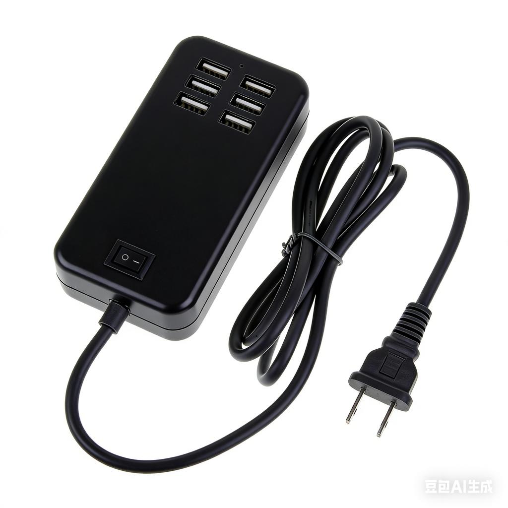 USB Hub EU US Plug 6 Ports USB Charger 5V 3A Wall Adapter Mobile Phone Charging For iPhone iPad Samsung With Switcher
