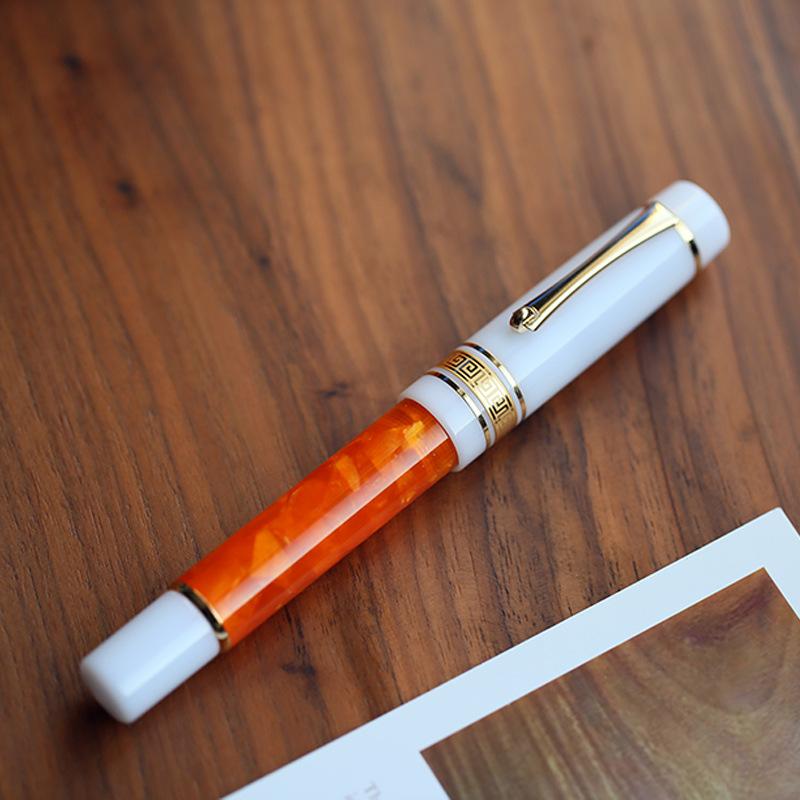 Pluma Fuente de Resina MAJOHN M400, Plumín Extra Fino, Unisex, Ideal para Regalos de Oficina o Estudiantes