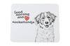 Kooikerhondje - mouse pad com estampa, mouse pad personalizado com tema de cachorro, gadget único para um trabalhador de escritório da marca Art-Dog