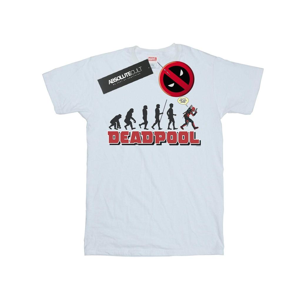 Marvel Mens Deadpool Evolution T-Shirt