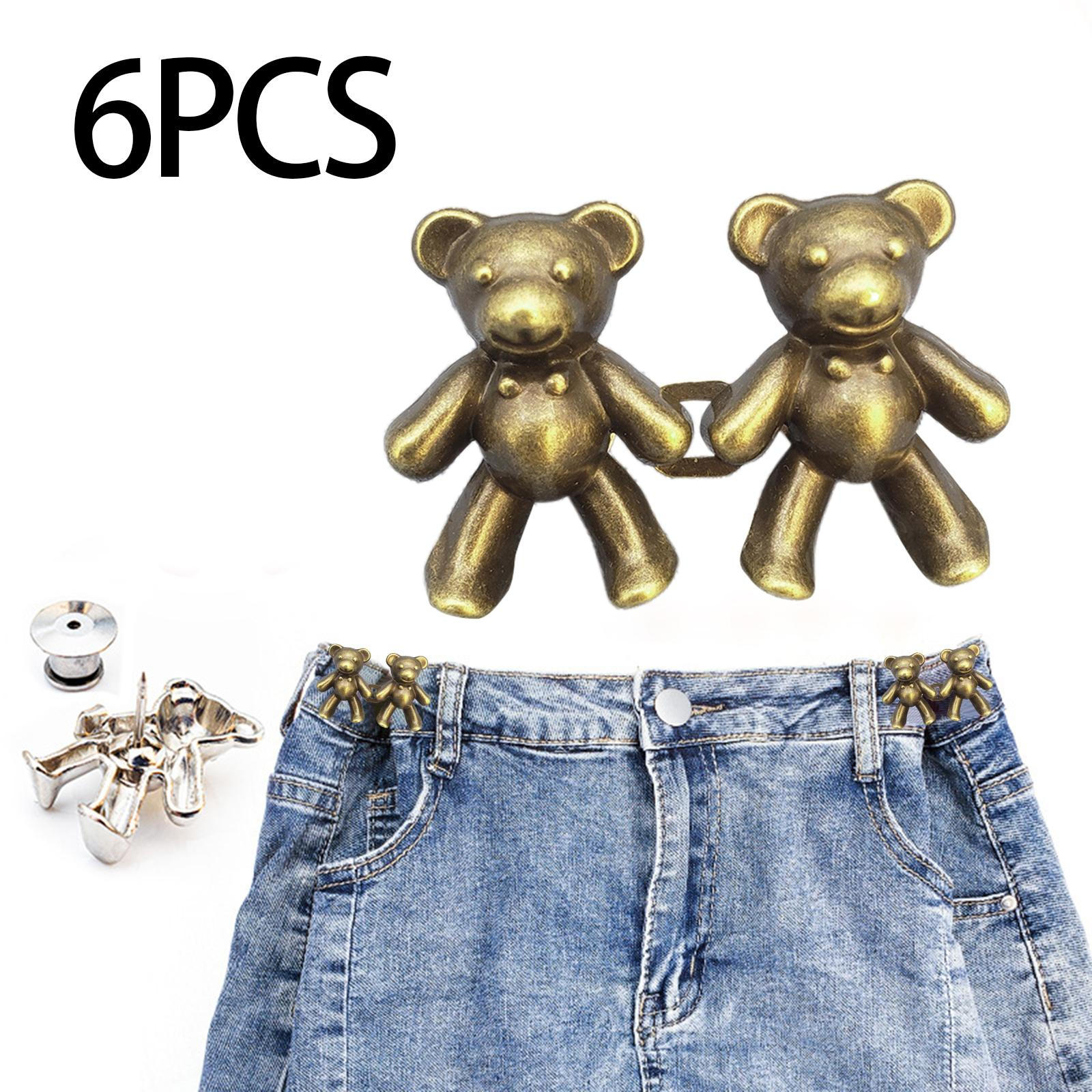 

Булавки для джинсовых пряжек 6 пар сплава выдвижные соединители съемные мужские D