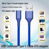 Type-C Female to USB Male OTG Adapter Cable for Phones & Tablets